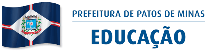 Logo da Secretaria de Educação de Patos de Minas